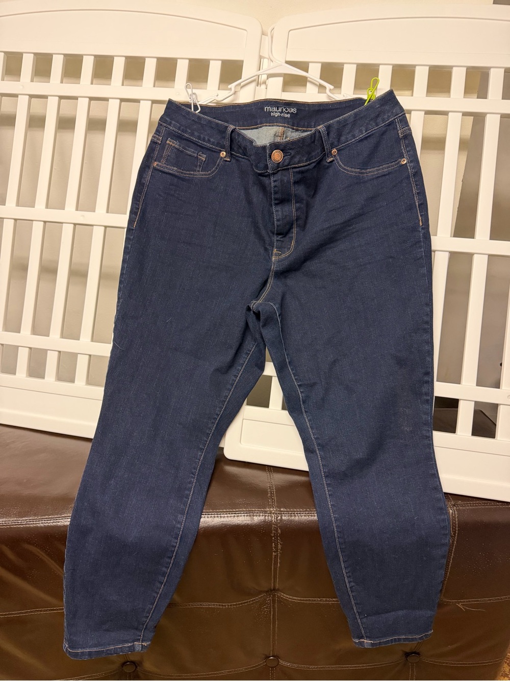 Maurices High-Rise Dark Indigo Stretch Jeans
